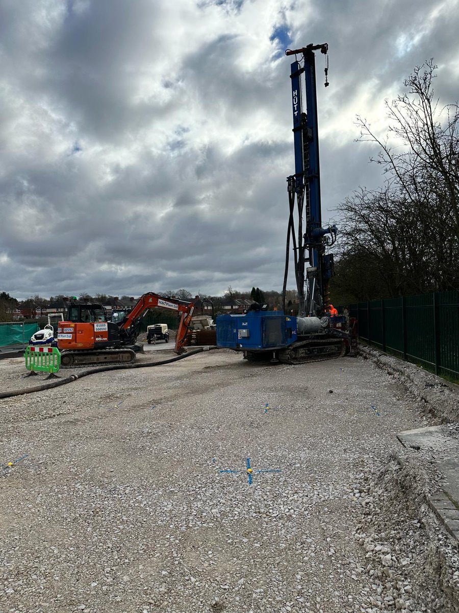 RAEBuild's tweet image. Piling and precast ground beams work have commenced today at Merryfields School, Wolstanton, where we are building a new modular building.
For all your building requirements please contact us on 01785 258165.
#schoolrefurbishment #buildingprojects #education #buildingcommunity
