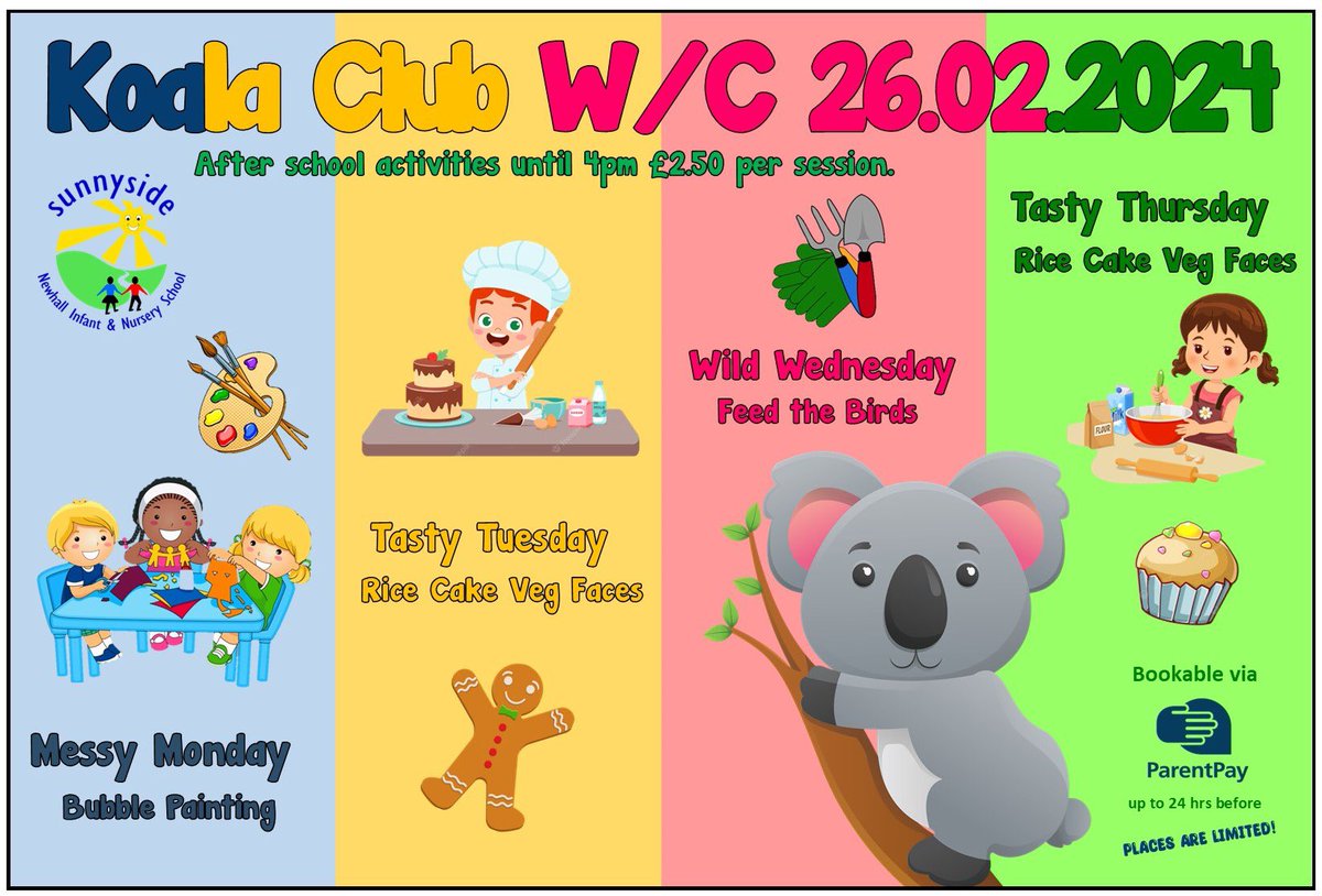 This week in after school Koala Club: 🐨🐨