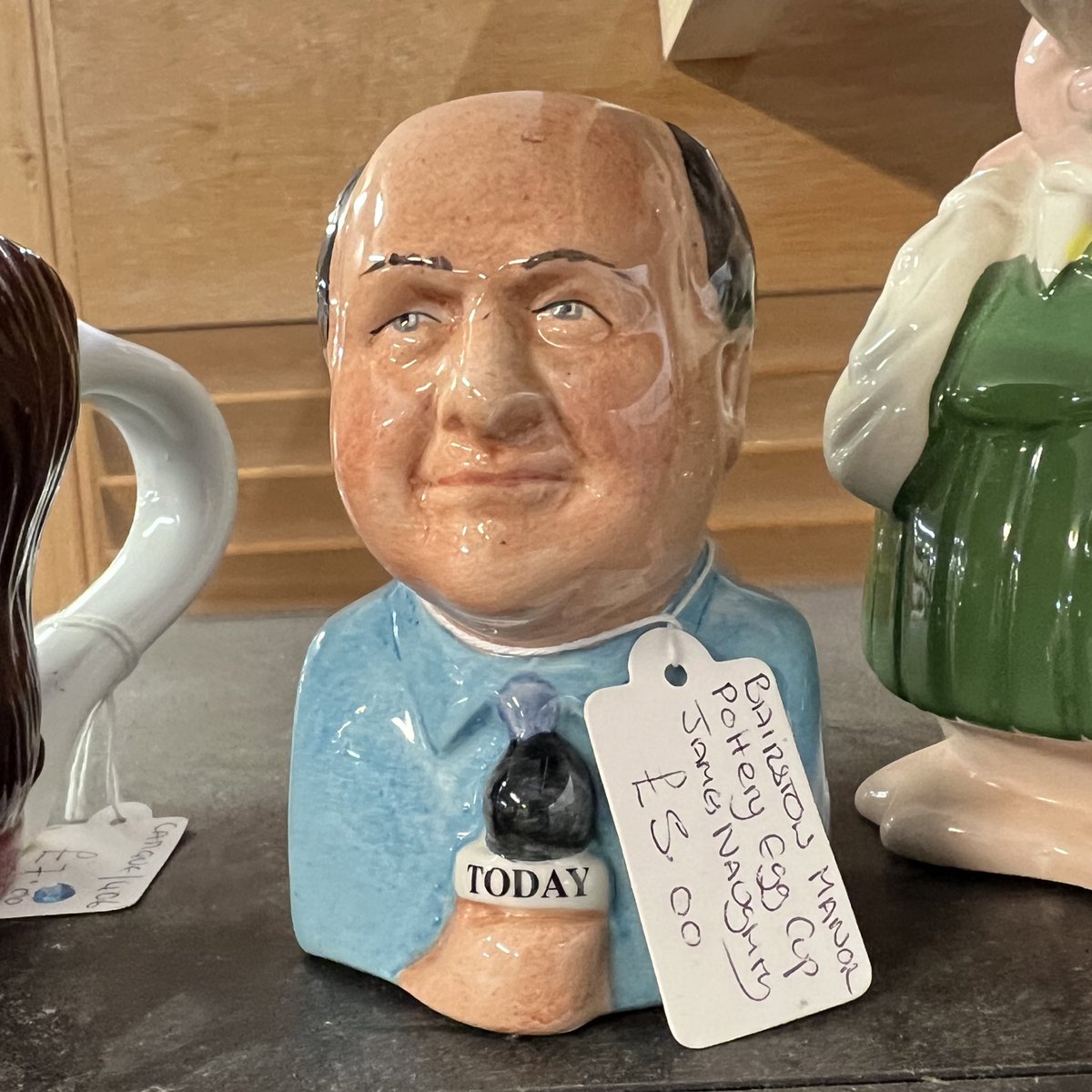i assume there are lots of people in the market for a James Naughtie Presents The Today Programme egg cup, so GOOD NEWS… i’ve tracked one down
