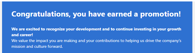 elbruno's tweet image. Yes, I've been promoted! #MicrosoftLife