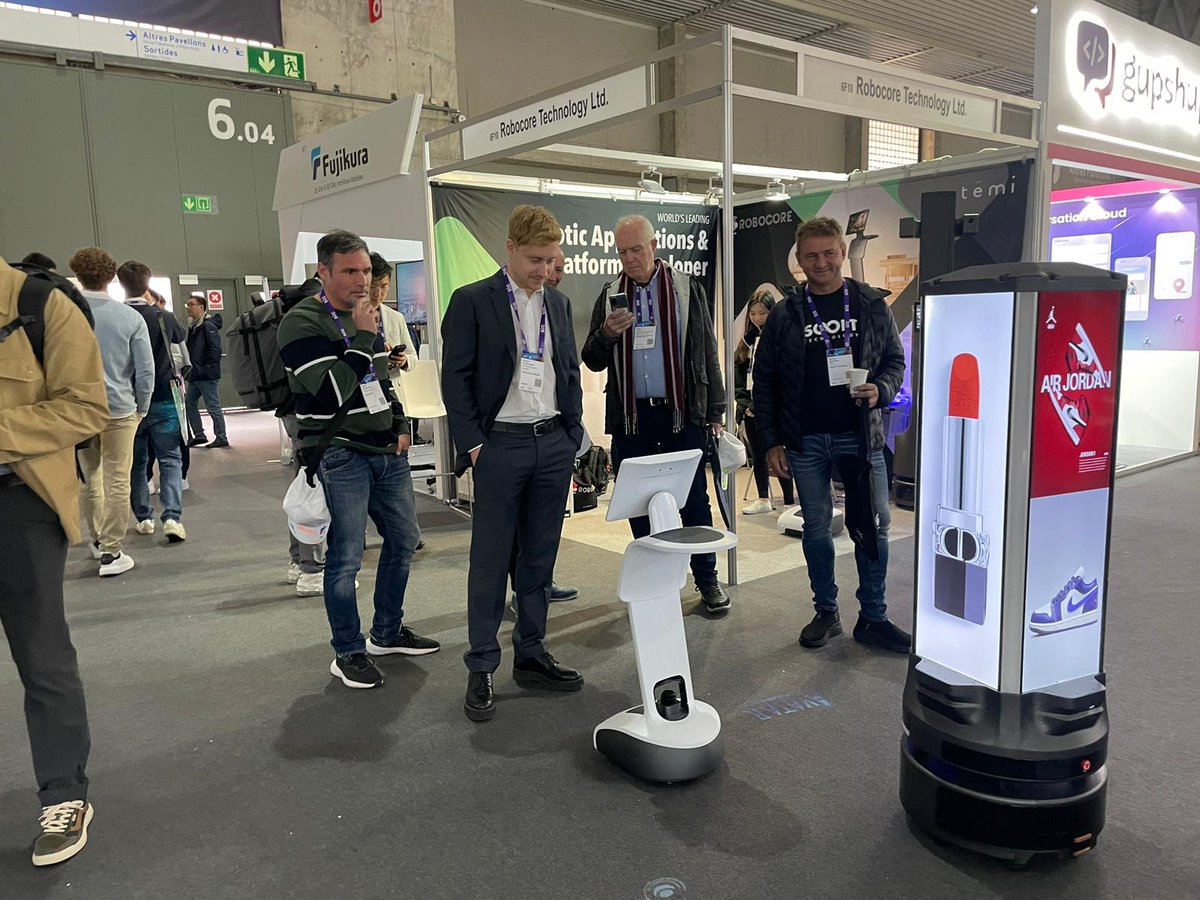 robotemi's tweet photo. We are here!
The #temiteam is already in place, at booth #6f10 at Hall 6 (Robocore Technology)
Come visit us for some nice #swag, and a demonstration of the latest #temi features!
#conference #temi #robots https://t.co/P5U2VRK2bP