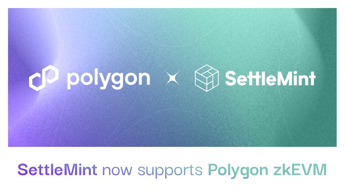 SettleMint has integrated Polygon zkEVM into its Blockchain Transformation platform, marking a significant advance in enterprise blockchain application development.

The integration allows enterprises to rapidly build and deploy dApps connected to the Polygon and wider EVM