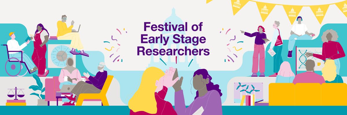📢Calling all doctoral researchers &amp; early-career academic &amp; research staff.

The Festival of Early Stage Researchers is returning 7-10 May!

Be part of the Community Celebration.

Submit your expression of interest by 18 March.

forms.office.com/e/rTNM66SeXz