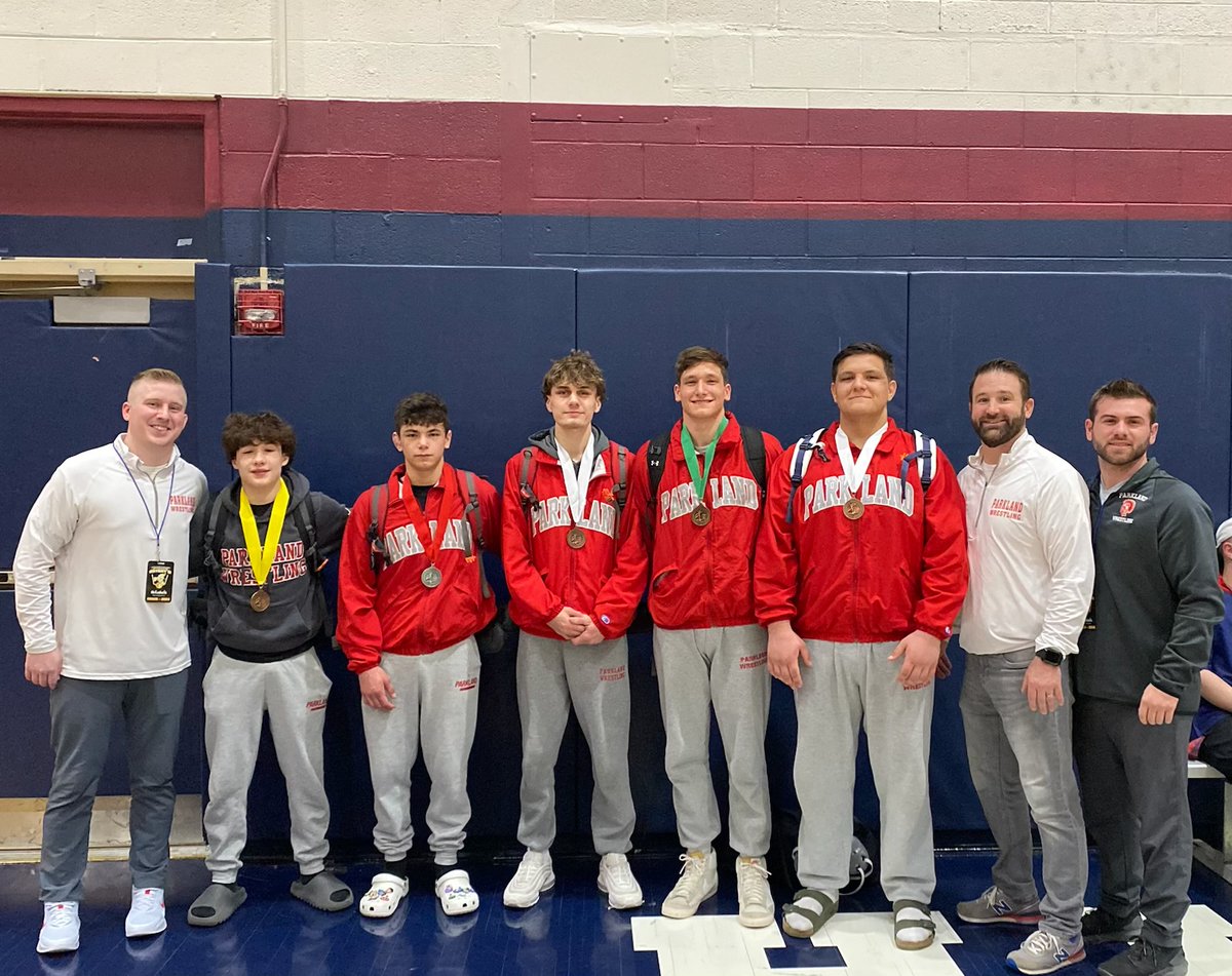 Great Job Boys Wrestling… Boys 5 district medalists. 5th place as a team Dergham 2nd Kern 3rd Gavrilesku 3rd Velez 4th Reyes 5th