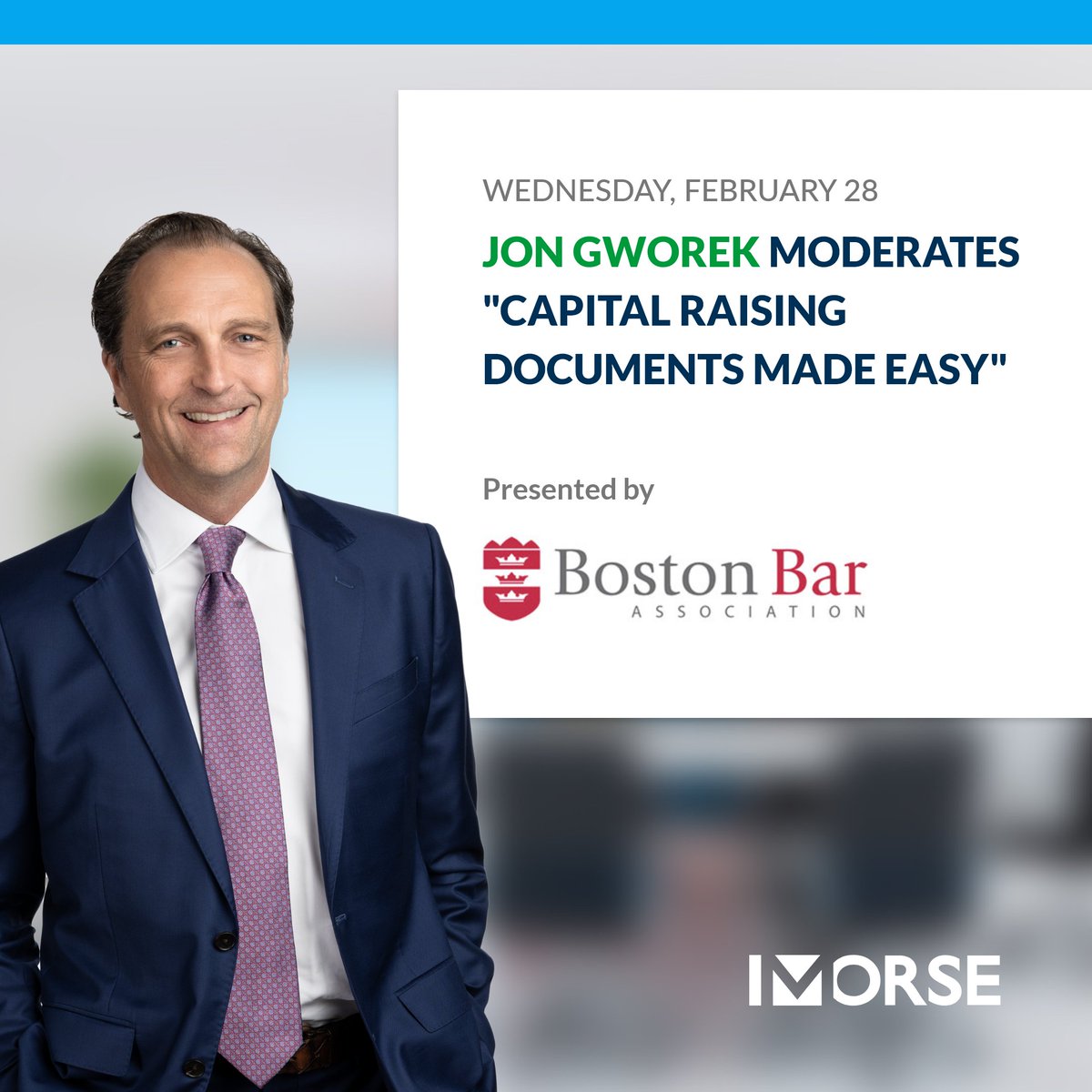 Morse's tweet image. Jon Gworek joins fellow #NVCA Advisory Board members Jennifer Fang &amp;amp; Sarah Reed for an inside look at the recent release of the NVCA Forms.  nvca.org/model-legal-do…
#VC #venturecapital #GC @nvca