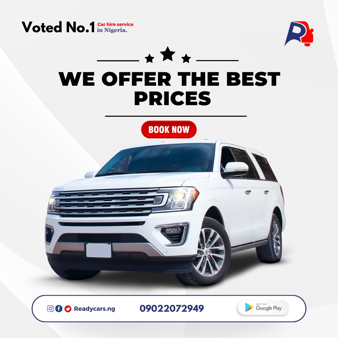 We offer you premium comfort at prices you can trust🤗

You do not have to break the bank to enjoy premium comfort💯

Send us a DM, and let's get started or contact us via 09022072949, 09024166944 💃💃

#readycars #carhire #carrentals #luxury #readytomove