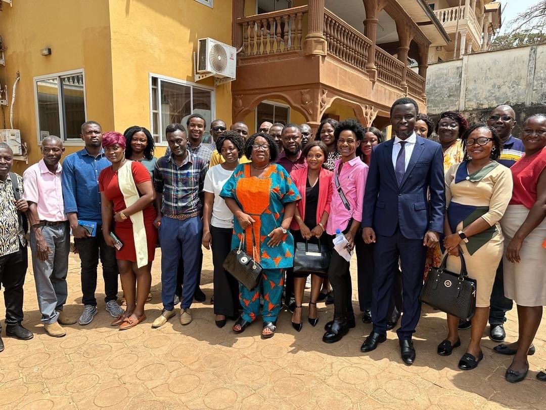 In a significant step towards promoting inclusivity and human rights, Vice-chairman @lansana_i facilitated a training session for Key Populations (KPs) and Key Affected Populations (KAPs) on their rights and responsibilities.