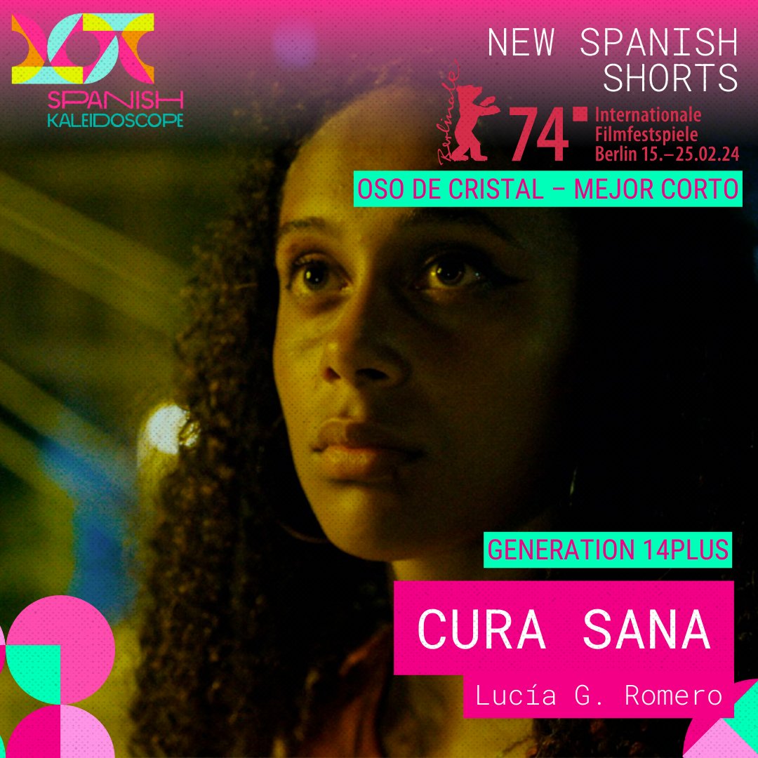 🎬 'Cura sana' de Lucía G. Romero producido por @escac, galardonado con el oso de cristal a mejor cortometraje de Generation 14plus. ¡Enhorabuena a todas! Toda la info aquí: cultura.gob.es/cultura/areas/…