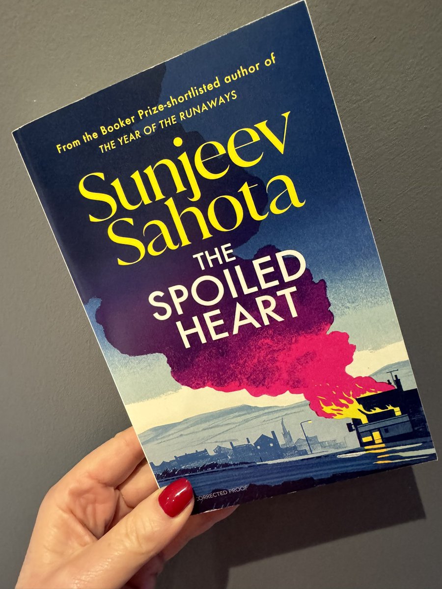 Thank you @vintagebooks for my copy of #TheSpoiledHeart by #SunjeevSahota  - out on 25th April.