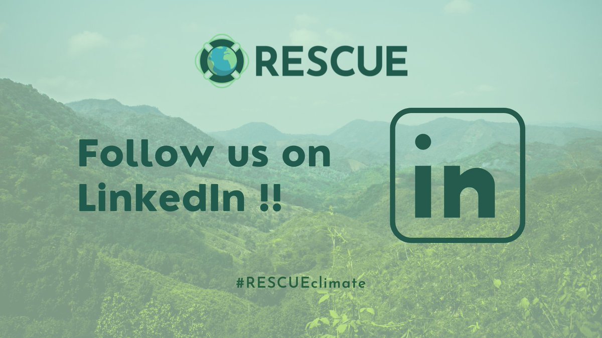 📢We are on LinkedIn! 🍃Follow our new page and find out about the latest news of the project through this platform! 👉bit.ly/3OTvOWA