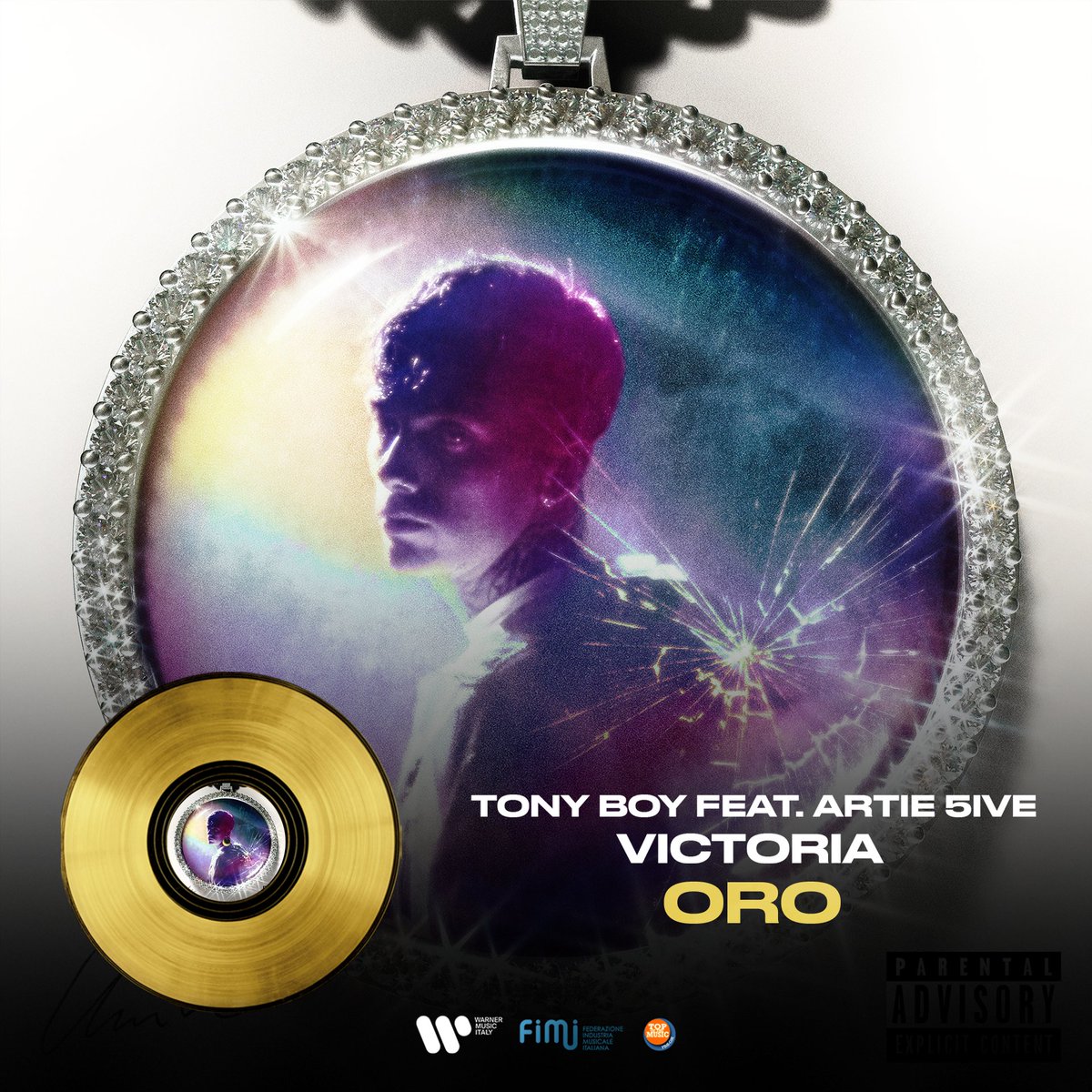 It’s #FimiAwards Time⚡ “Victoria” di Tony Boy feat. Artie 5ive raggiunge il DISCO D'ORO📀 Congratulazioni 👏🏼 @FIMI_IT