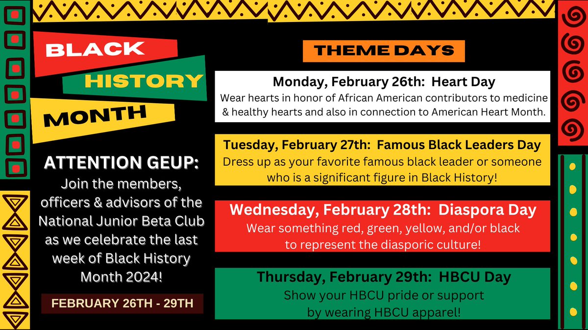 #BlackHistoryMonth Let's CELEBRATE 🙌🏾