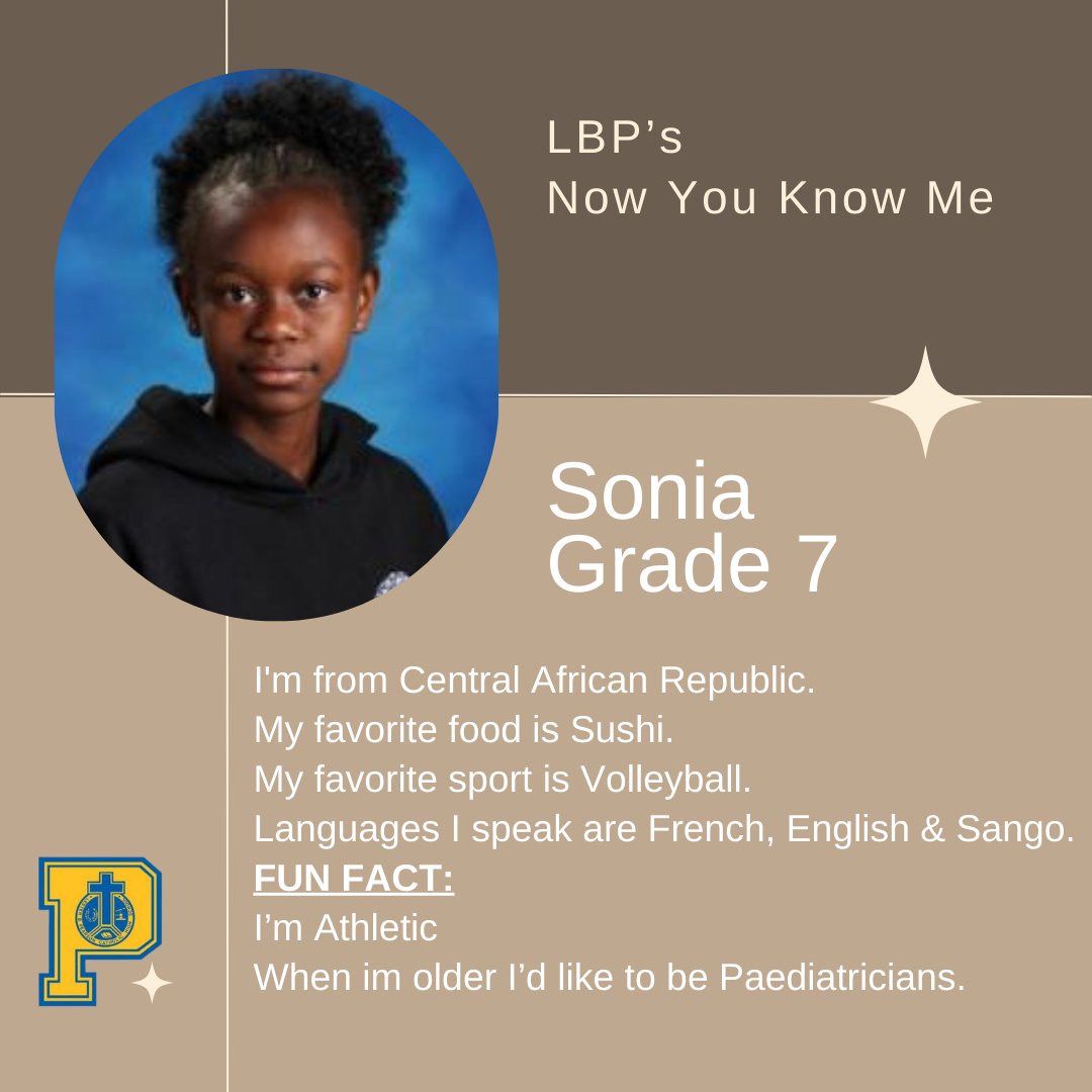 Todays, LBP'S NOW YOU KNOW ME series features Sonia !!
<a href="/ocsbequity/">@OCSBEquity</a>
#ocsb #ocsbbecommunity #BlackHistoryMonth📷 #ocsbBlackHistoryMonth #WeAreLBP
