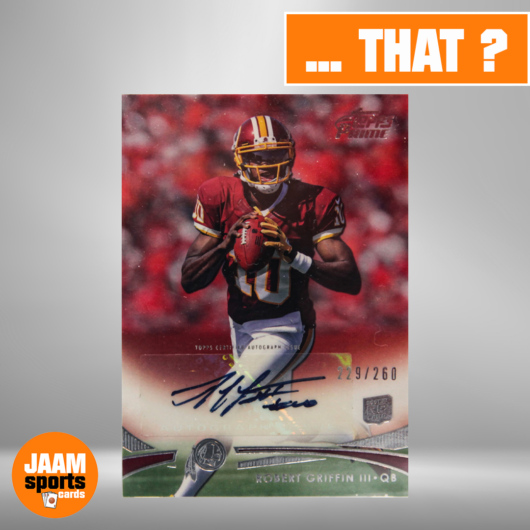 🏈 THIS or THAT @rgiii #tradingcards - Let me know in the comment section which card of the former quarterback you like best. #whodoyoucollect #thehobby #tradingcards #rg3 #washingtoncommanders #washington #quarterback #robertgriffin #thisorthat