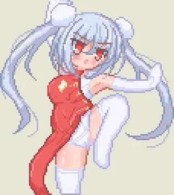 #みんなとおえべん格闘家のコスプレをする世にも珍しいロングツインテVerノエちゃん 