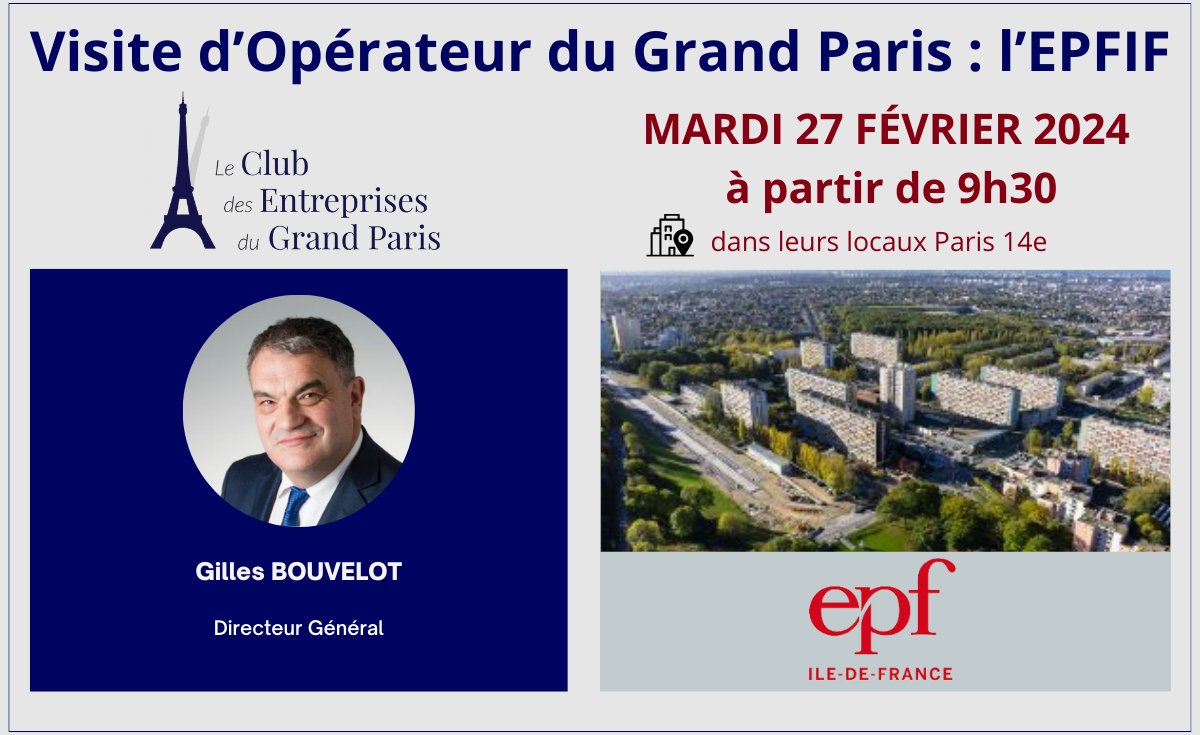 Club des Entreprises du Grand Paris (@clubgrandparis) on Twitter photo 