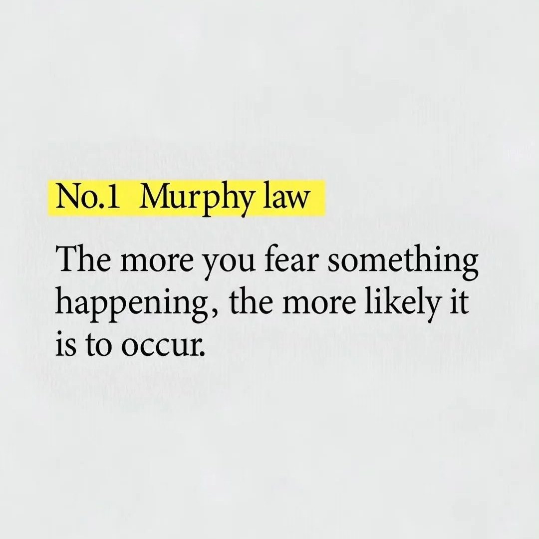 5 most famous laws you need to know 1. Murphy Law