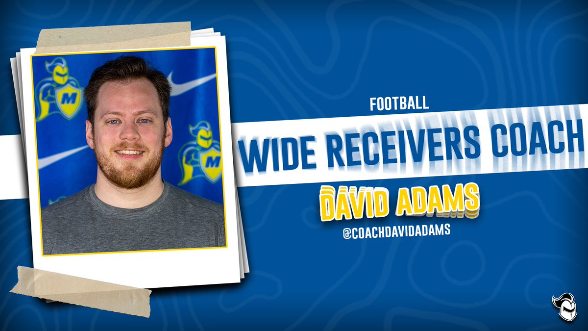 Madonna Football (@mucrusadersfb) on Twitter photo 🚨BREAKING🚨
Please welcome <a href="/CoachDavidAdams/">David Adams</a> to the coaching staff‼️ Adams will serve as the Crusaders’ wide receivers coach
#CrusaderNation 🚨BREAKING🚨
Please welcome <a href="/CoachDavidAdams/">David Adams</a> to the coaching staff‼️ Adams will serve as the Crusaders’ wide receivers coach
#CrusaderNation