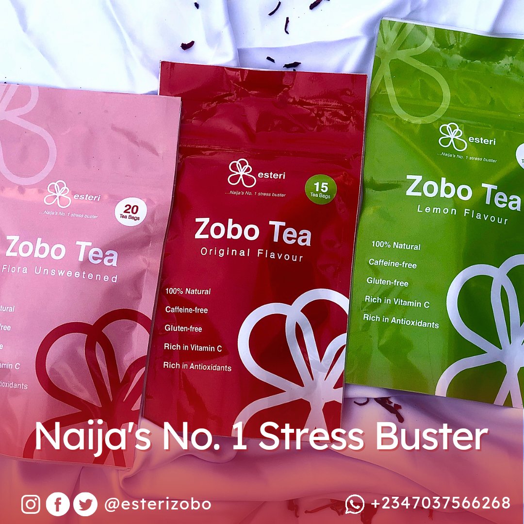 100% Natural Zobo in Teabags tweet media