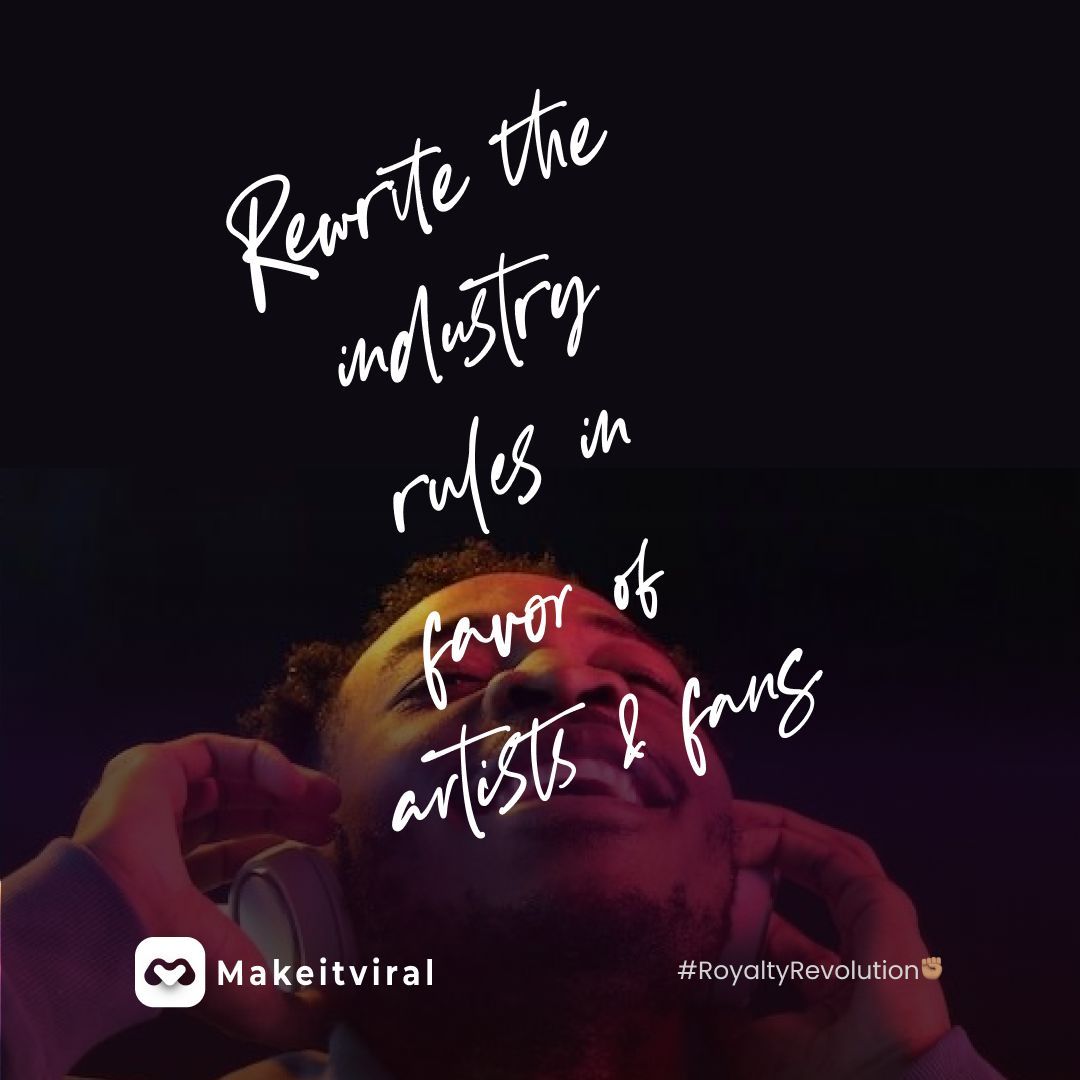 #Makeitviral #MusicRevolution✊🏽