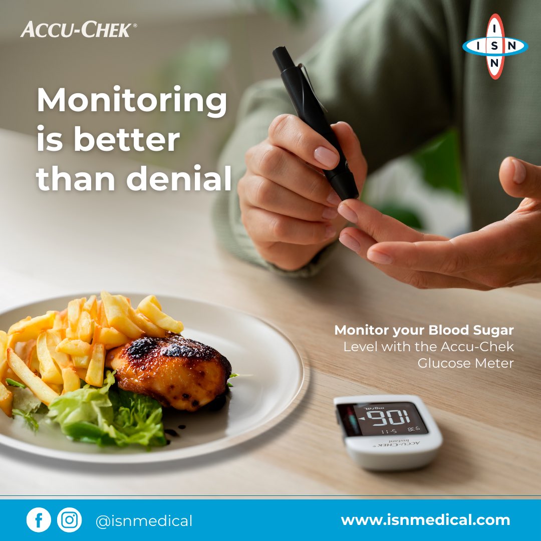 It’s possible to enjoy your best dishes and still keep your blood sugar levels in chek. 

With the Accu-Chek glucose meter and controlled portions, you can enjoy a healthy life.

#sugarlevel #accuchek  #bloodsugarcontrol