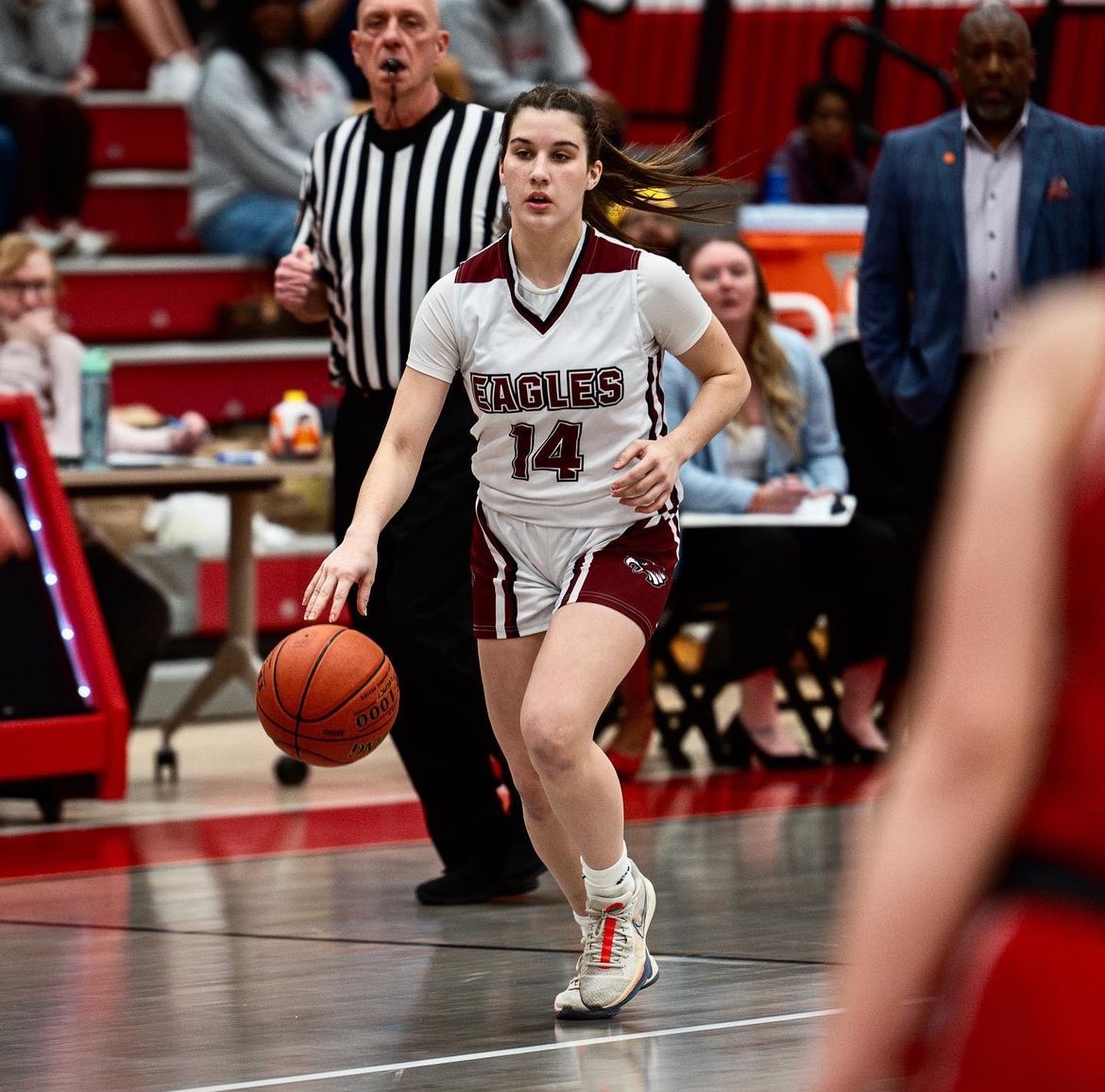 The basketball team advances to the WPIAL Semi-Final game after defeating North Hills 47-28. The Eagles look to soar over Armstrong on Tuesday, February 27th at 8pm @ Fox Chapel HS. 🏀🦅 #WatchThemSoar