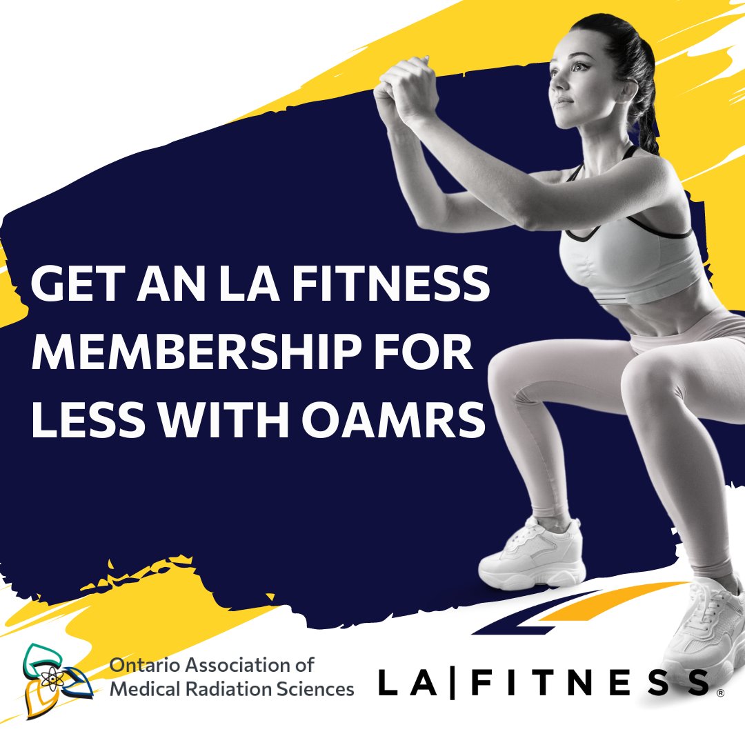 OAMRS on X: OAMRS members get access to all LA Fitness locations in  Ontario for less with no initiation fee. Join today to access this  exclusive offer.   / X