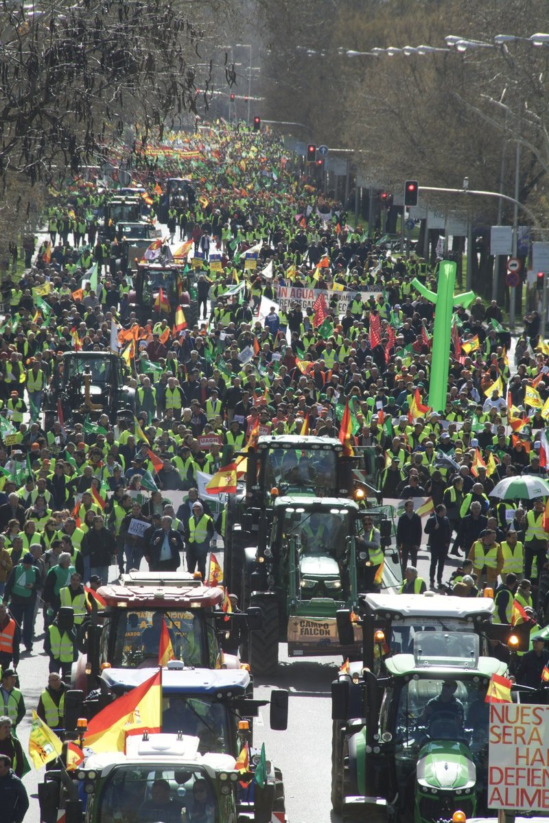 Nuevo post: 30.000 agricultores y ganaderos defienden, en Madrid, el futuro del campo y de la alimentación europea publicado en Agronews - agronewscastillayleon.com/agricultores-g…