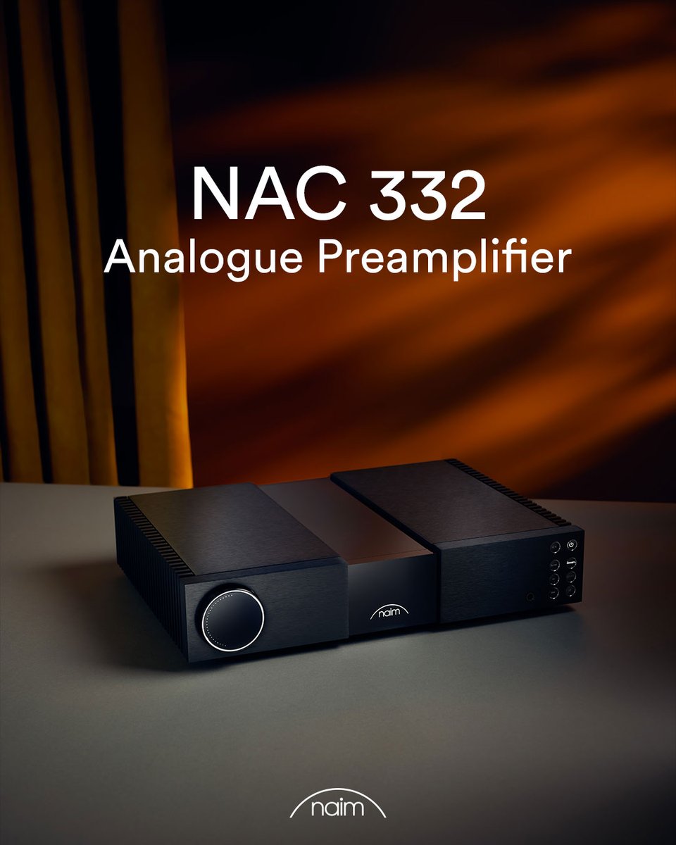 NaimAudio's tweet photo. The NAC 332 preamplifier is the heart of your audio system, with a digitally controlled and pure analogue design. Every single audio stage in this preamplifier is crafted with great attention to detail.
Discover more: https://t.co/9KmZG2dQHE https://t.co/3lpA1YkJ73