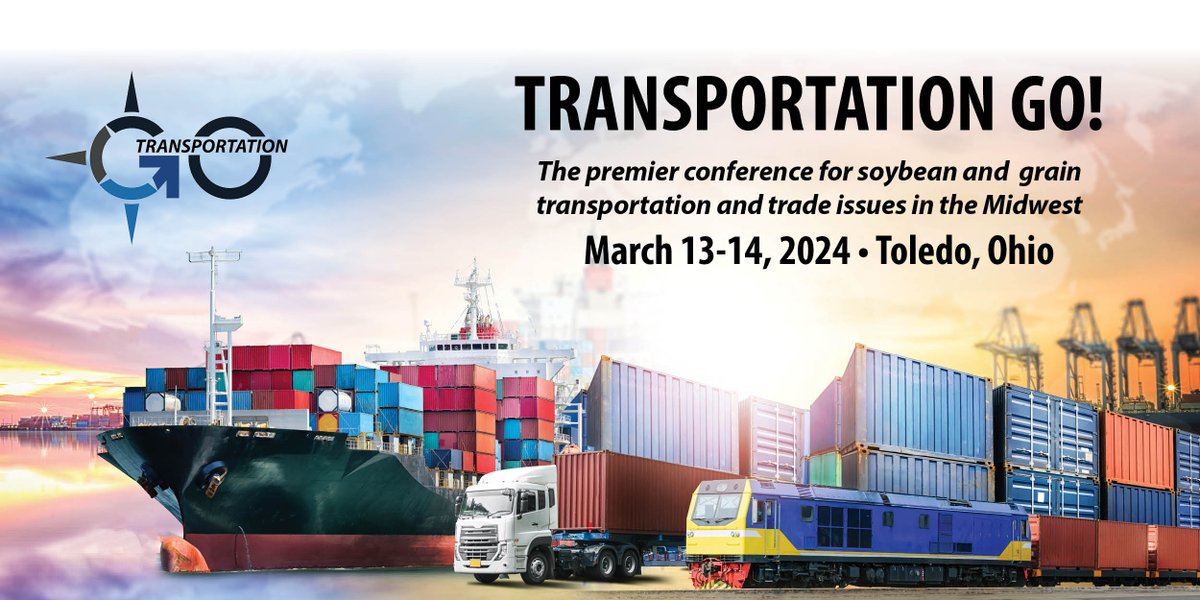 We’re proud to support Transportation Go! and its discussions on the global supply chain and ag transportation. Join us in Toledo March 13-14 for dialogue with the <a href="/FMC_gov/">FMC</a>, Surface Transportation Board &amp; other industry leaders, plus a port tour! Register: transportationgo.com