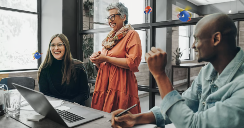 UiPath's tweet photo. No matter how advanced AI gets, people will remain the core of most companies. This is how to set your team up for success in the AI age 🙌: #GenAI