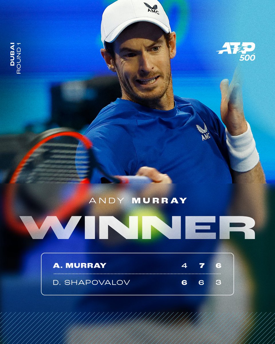 Andy. Murray. That's the tweet. @DDFTennis | #DDFTennis | @andy_murray