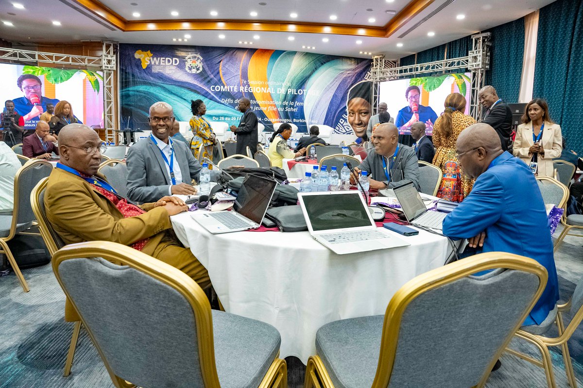 swedd_africa's tweet photo. Découvrez en images le déroulement de la première journée du Comité Régional de Pilotage SWEDD 2024.
@Banquemondiale @OoasWaho @CEEAC_ECCAS @UNFPA 
#SWEDD #UNFPA https://t.co/BWQfoP1x48