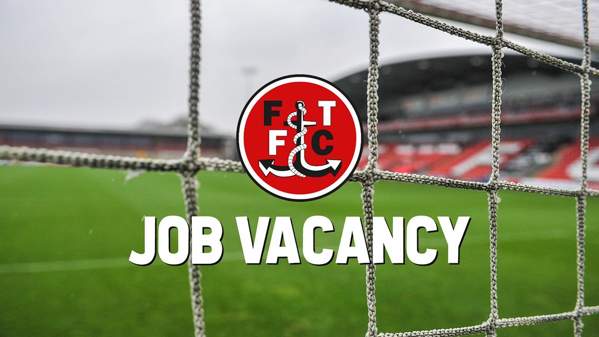 We have a brand-new position available for a driven and determined individual to become our new Youth Development Phase Academy Coach within the Academy setup at @ftfc 📕 Full details ➡️ rb.gy/w27bdi #OnwardTogether