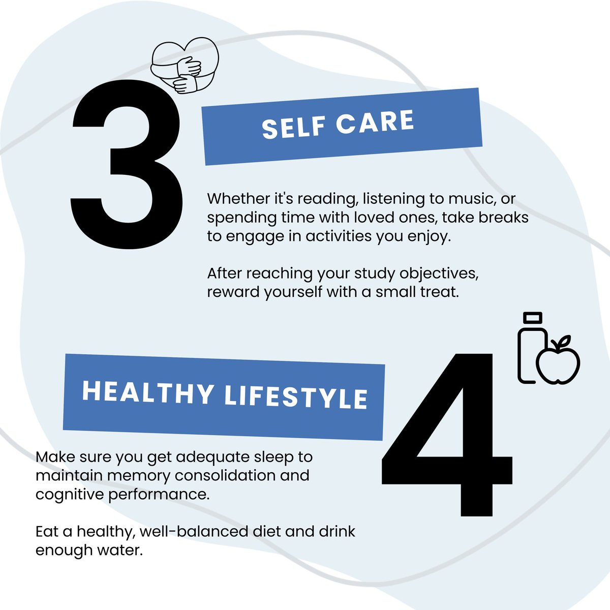 StudentBodyUK's tweet photo. With exam season looming we’ve put together 4 ways to beat exam stress!

If you’re currently finalising your dissertation, sitting mock exams or writing your assignments these tips can help you too🤞

What are some of the ways you deal with exam stress?💆‍♂️

#ExamSeason #Tips #TSB https://t.co/yhz09uoaqP