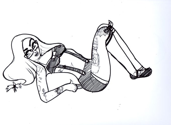 For April 12th we have  the adorable cutie @CatCandescent I always have a great time drawing her XD https://t<a class="tags" href="/tag/catcandescent">@catcandescent</a>