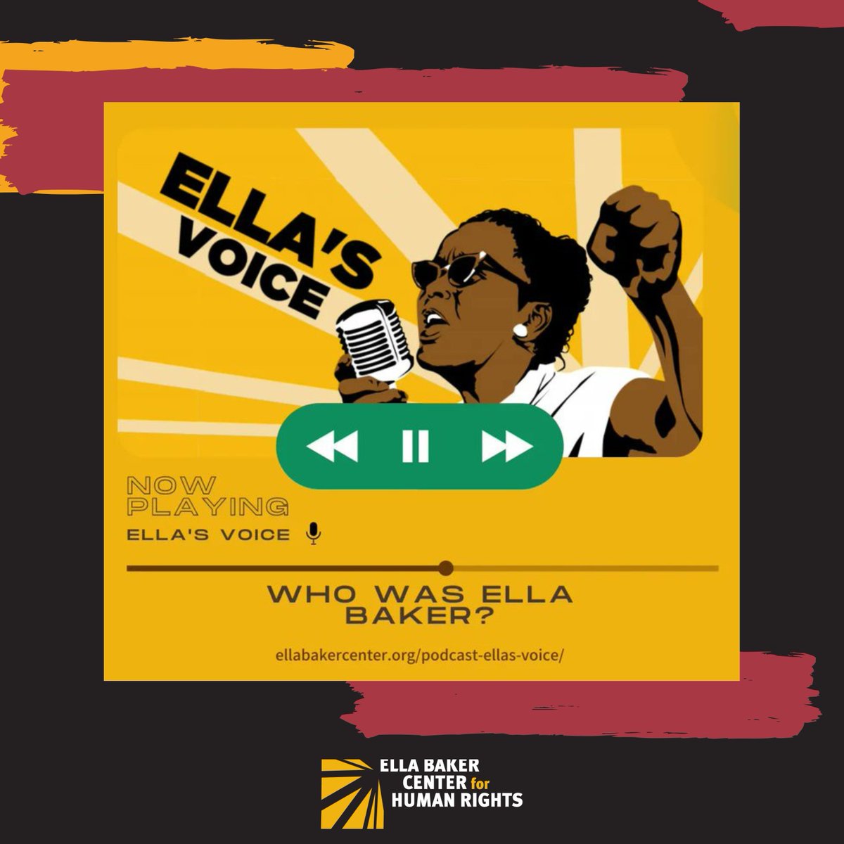 ellabakercenter's tweet image. Uplifting our namesake and civil rights movement leader, Ella Baker, with a little throwback to our podcast at Ella’s voice! Featuring legendary activists who organized with Miss Baker share their stories:

bit.ly/3oIof88