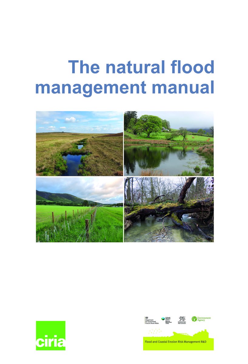 We're delighted to hear about the government's successful projects in the £25m NFM programme in England. Check out our Natural flood management manual(C802F) – offering valuable guidance for building a resilient future. bit.ly/3Taj8xd #NFM #FloodManagement