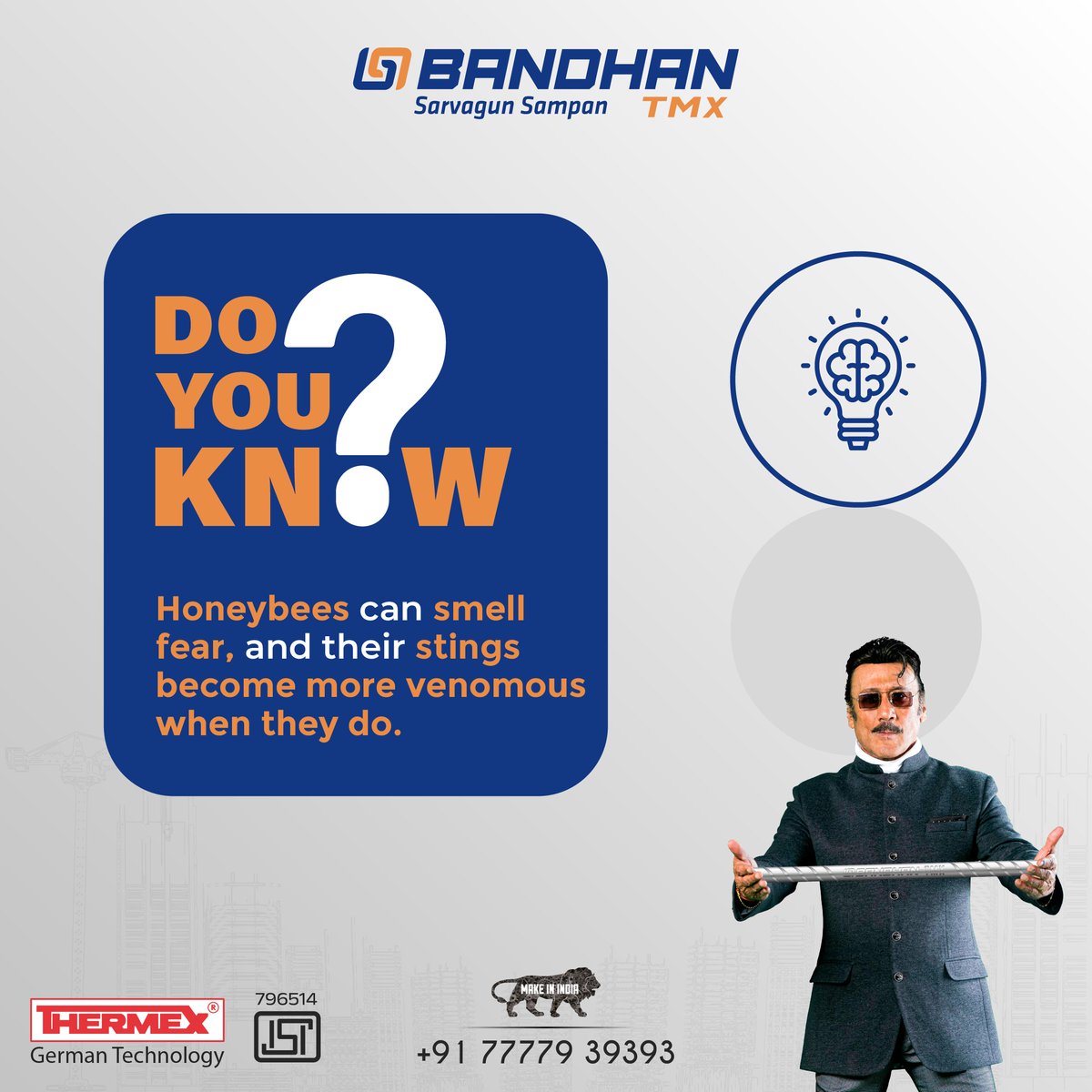 BandhanTmx's tweet image. Did you know? Honeybees have an incredible sense of smell and can detect fear. When they sense fear, their stings become more venomous.

#honeybeefacts #naturewonder #beebehavior #insectinsight #wildlifeknowledge #animalsenses #biologydiscovery #natureeducation #bandhantmx