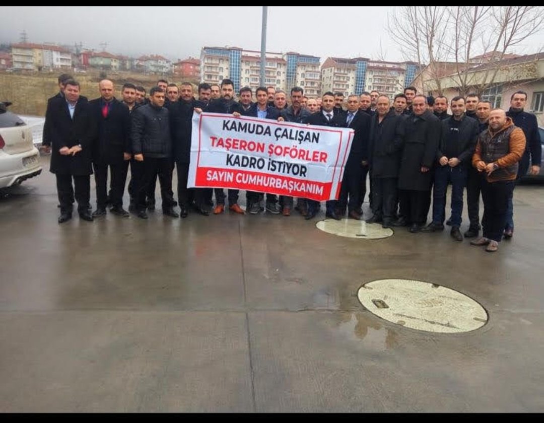 #İşcideOYverecek

Sayın cumhurbaşkanım <a href="/RTErdogan/">Recep Tayyip Erdoğan</a> Taşeron işçilerin sesini duyun artık kadro sözünüz var secimden önce müjdeli haberi bekliyoruz artık <a href="/tcbestepe/">T.C. Cumhurbaşkanlığı</a> @tccbiko <a href="/TBMMresmi/">TBMM</a> <a href="/TBMMGenelKurulu/">TBMM Genel Kurulu</a> #KiralıkAraçŞoförleri