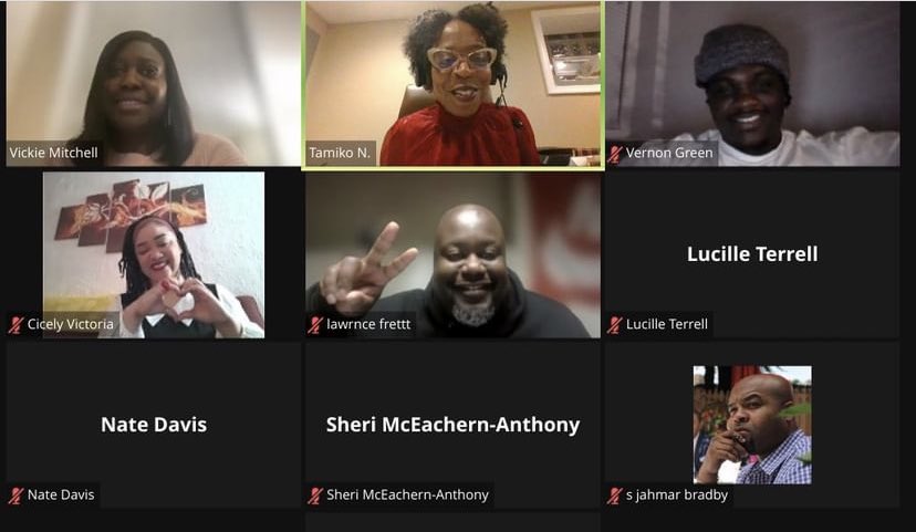 TamikoNettles's tweet photo. Last week, we finished the 4 week virtual #BlackHistoryMonth journal challenge! Everyone grew, heard from each other, & acted out bold #firstmoves for themselves & future generations! #ancestorsproud #successquotes #letgobegreat https://t.co/hp9Q7NWLKl