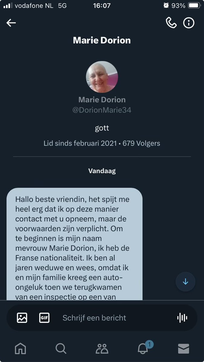 krekelstein4's tweet photo. @DorionMarie34 #blocktip #phising #fraude โ ๏ธโ ๏ธโ ๏ธโ ๏ธ https://t.co/ed48QeKoC3
