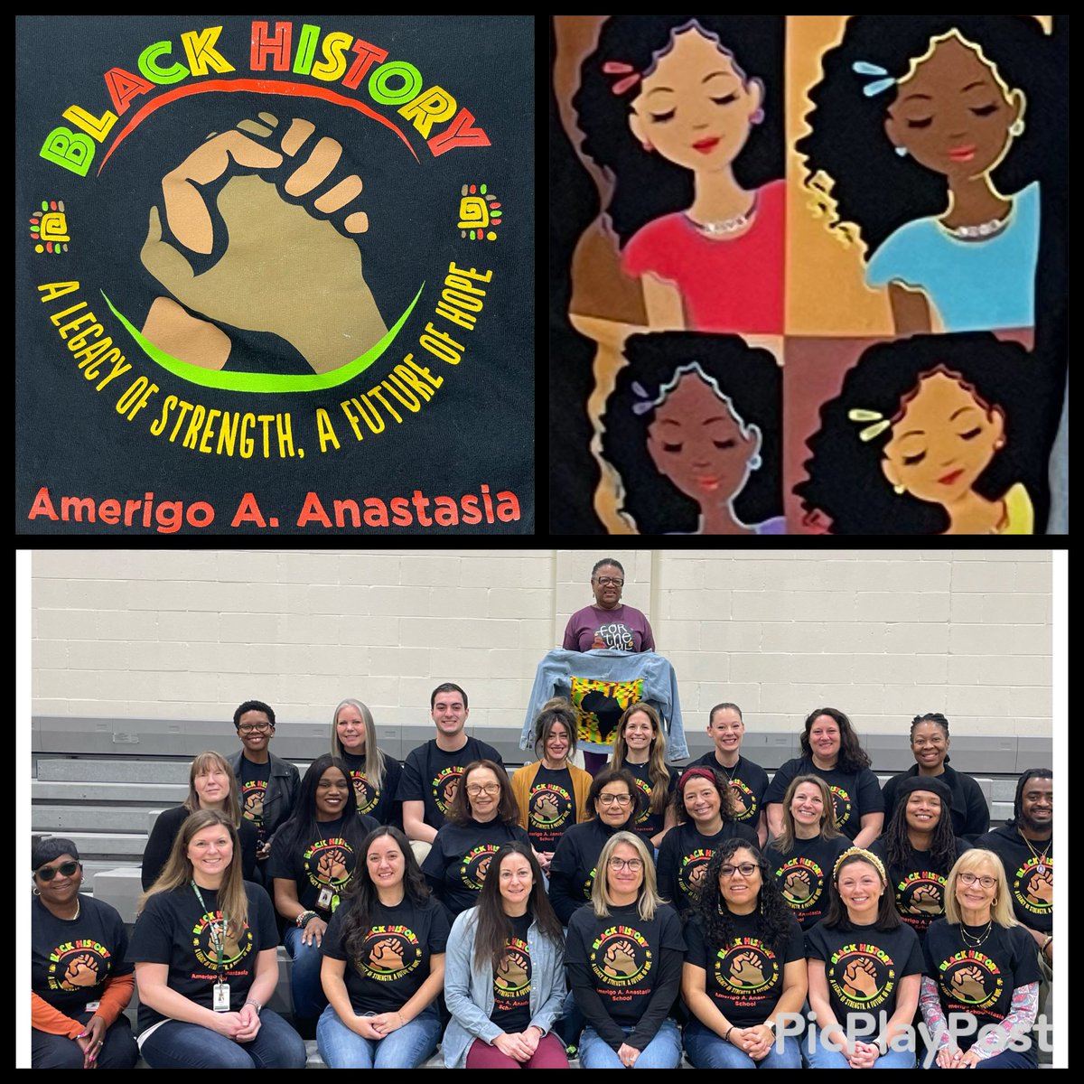 Celebrating Black History Month at AAA! Looking forward to our bulletin board walk. #BlackHistoryMonth2024