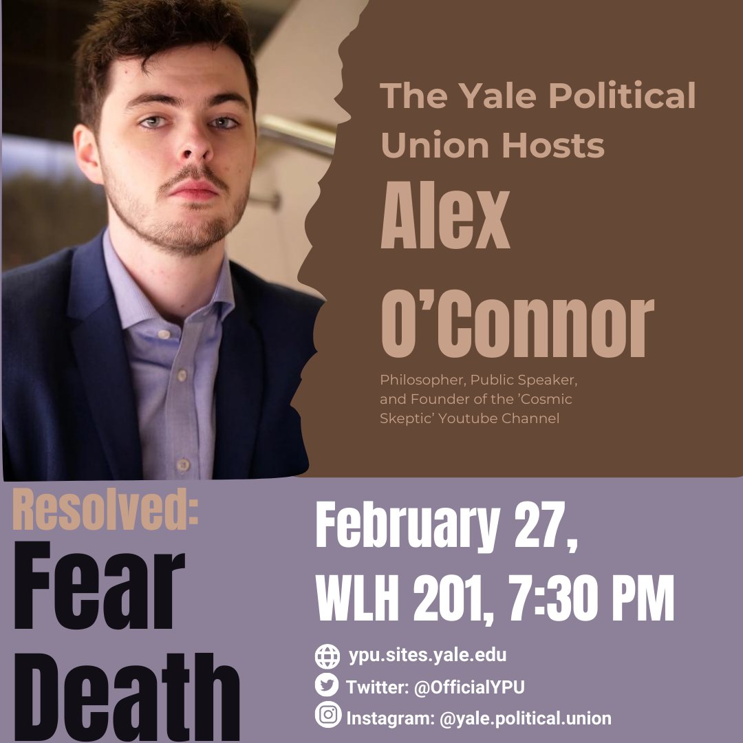 Yale Political Union tweet media