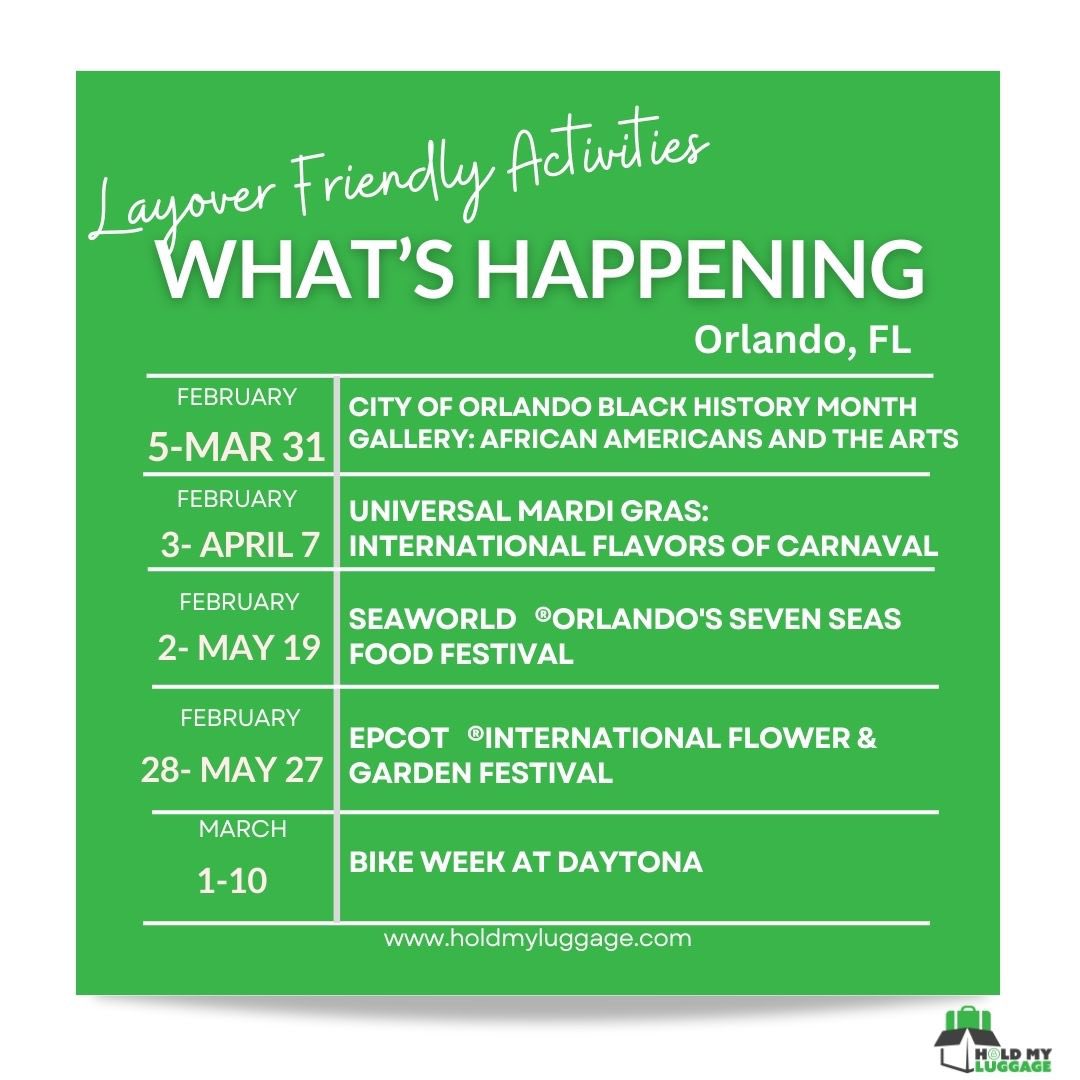 Here’s what’s happening this week around Orlando!
#orlando #orlandotourism #bikeweekdaytona #bikeweek2024 #floridatourism #holdmyluggage