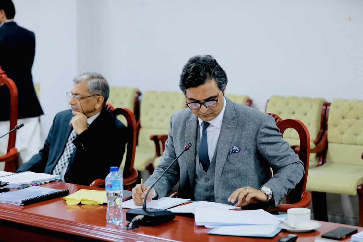 Friday, 23rd February: Prof. Dr. Niaz Ahmad Akhtar, Vice Chancellor, Quaid-i-Azam University, chaired the 148th Meeting of the Selection Board.