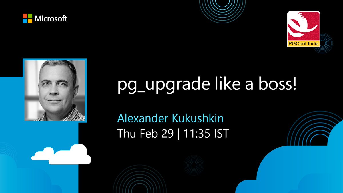 On my way to @PGConfIndia to talk about quirks of pg_upgrade. Looking forward to meeting old and new friends and excited to visit India for the first time!