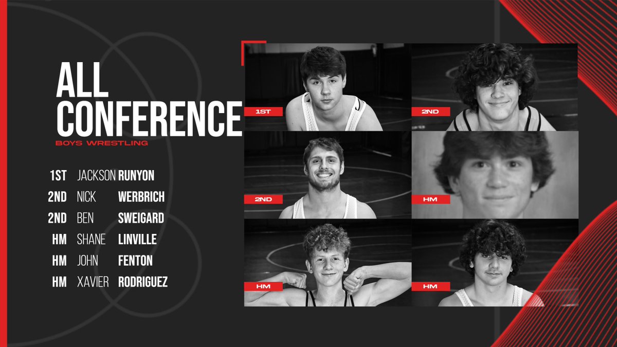 Congratulations to our All-Conference selections.