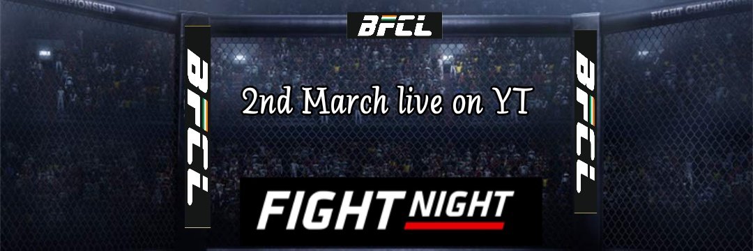 anuragtiwari703's tweet photo. Brace yourselves for an epic showdown on March 2nd! for #BFCL Fight night! 🇮🇳
https://t.co/wXRTeKF559 https://t.co/KBkVqLVliG