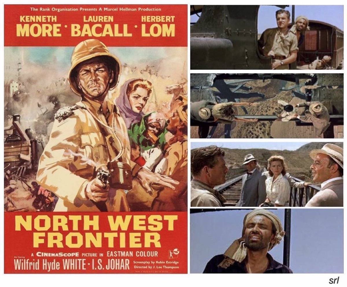 SaveRedlandLibr's tweet photo. 4pm TODAY on @TalkingPicsTV
The 1959 #Action film🎥 “North West Frontier” directed by #JLeeThompson from a screenplay by #RobinEstridge & #FrankSNugent and based on a story by Patrick Ford & Will Price
🌟#KennethMore #LaurenBacall #HerbertLom #WilfridHydeWhite #ISJohar https://t.co/KuvySPX27w